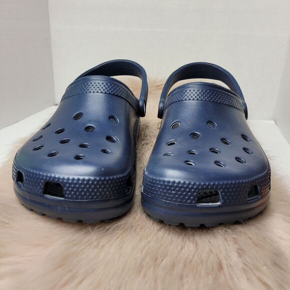 Crocs Classic Clog Navy Blue Shoes Size 10M 12W main image 6
